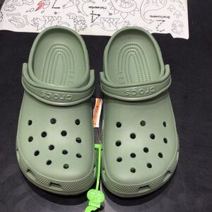 Croc Adult Classic Moss